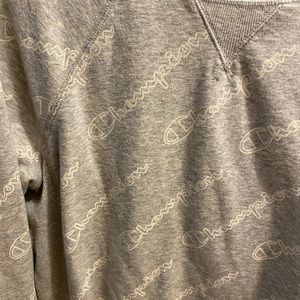 champion scripted crewneck